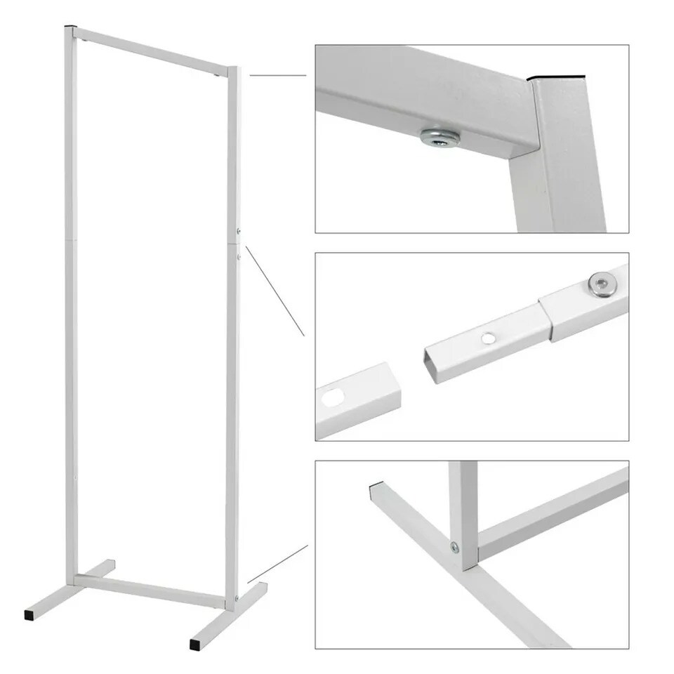 5X Square Wedding Backdrop Stand Flower Rack Balloon Frame Arch