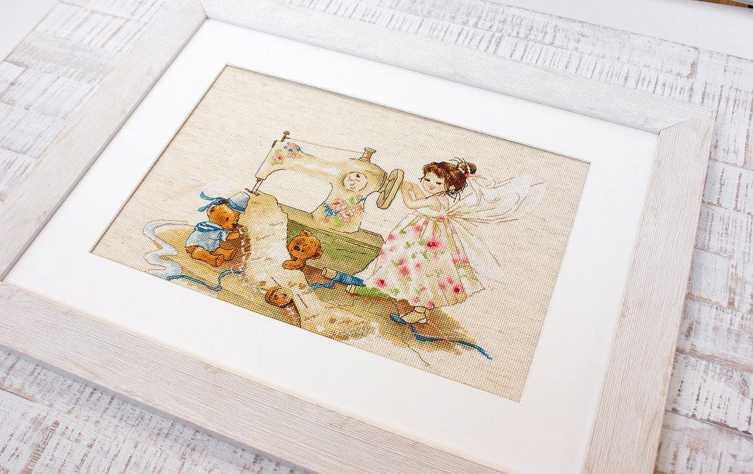 The Fairy-Needlewoman B1116L Counted Cross-Stitch Kit