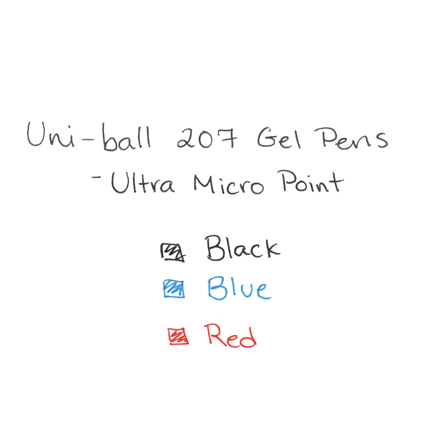 Uni-Ball 207 Signo Gel Ultra Micro Retractable Gel Pen, 0.38mm, Black Ink, Smoke Barrel