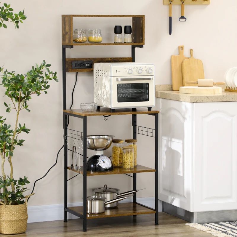 Multi-Tier Kitchen Storage &#x26; Organization Bakers Rack