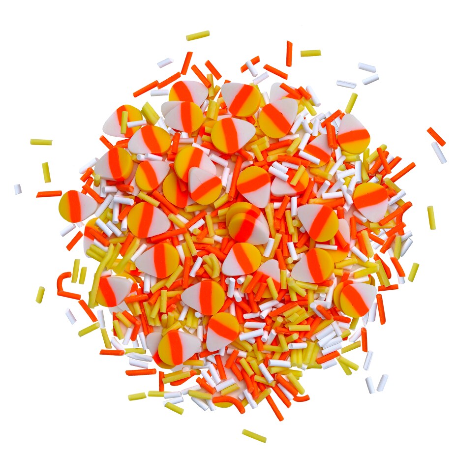 Buttons Galore and More Sprinkletz - Tiny Polymer Clay Embellishments - Spooky Halloween Bundle 72 grams