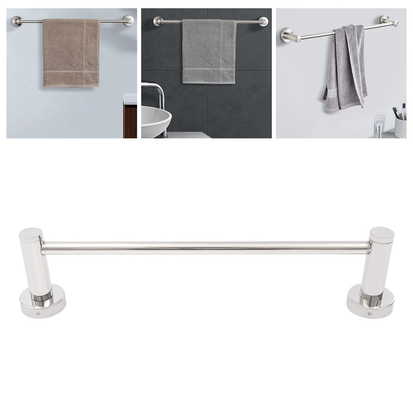 Kitcheniva Stainless Steel Wall Mount Towel Rack