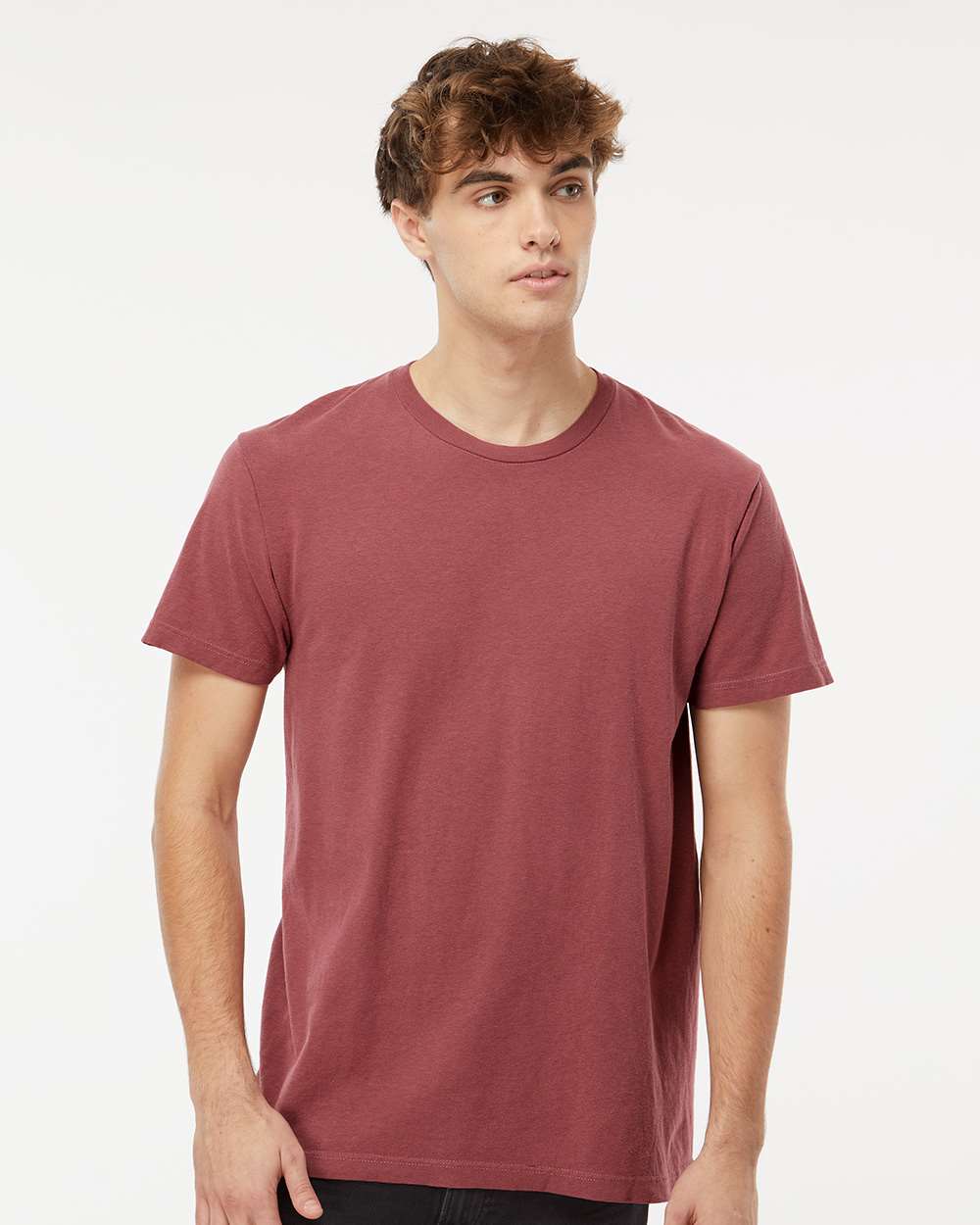 Vintage Garment-Dyed Crewneck T-Shirt for Casual Retro & Everyday Lifestyle Wear