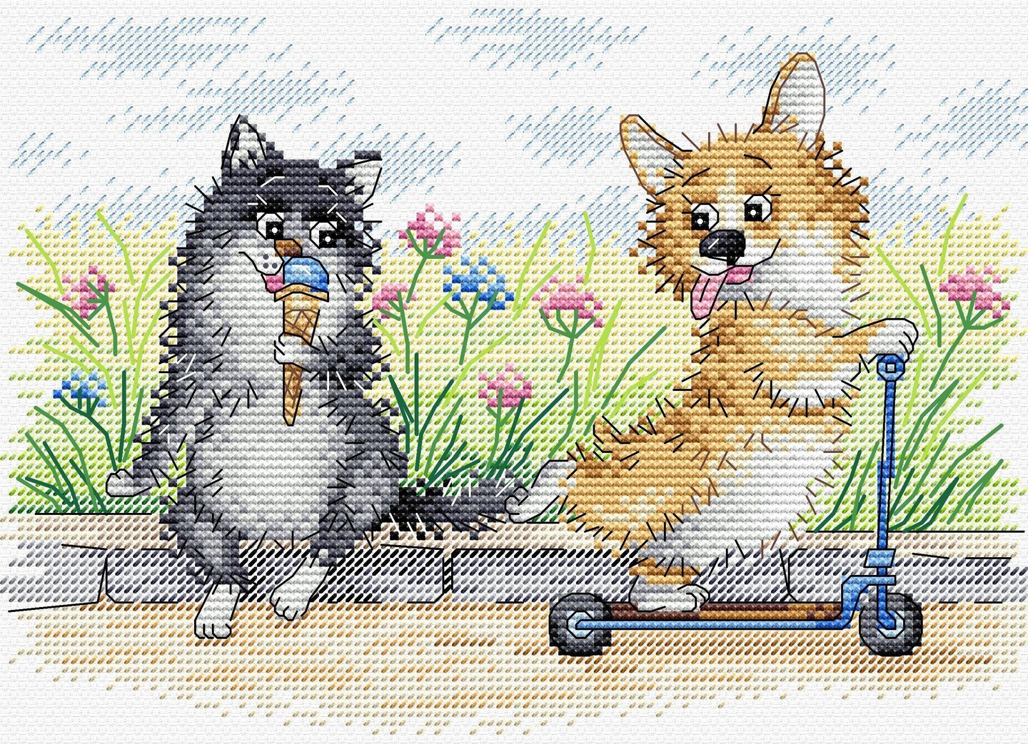 Sweet Tooth SM-510 Counted Cross Stitch Kit