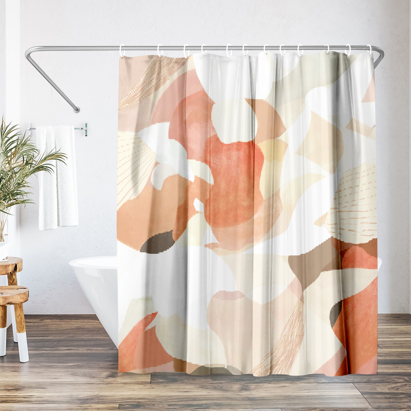 Americanflat 71&#x22; x 74&#x22; Shower Curtain, Interlude by Louise Robinson