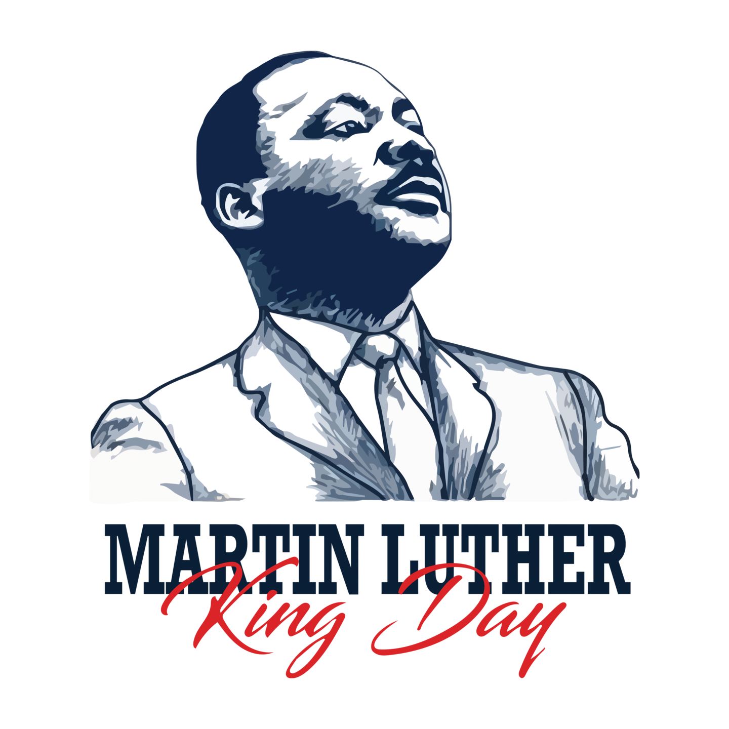Martin Luther King Day - DTF Transfer - Direct-to-Film