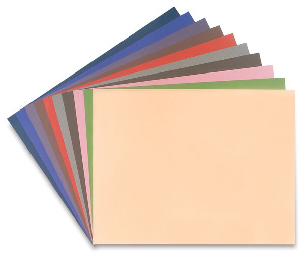 Canson Mi-Teintes Art Paper - Fine Art Colors, 19&#x22; x 25&#x22;, Pkg of 10