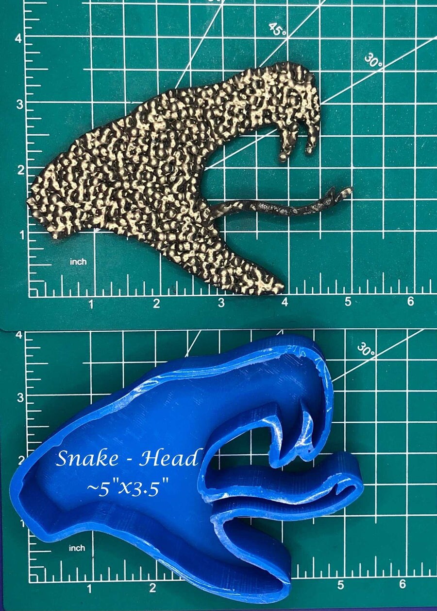 Snake Head Silicone Freshie Mold