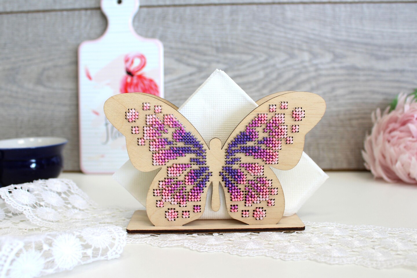 Butterfly. Napkin Holder O-043