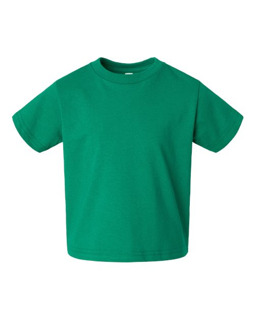 RABBIT SKINS® - Best Toddler Jersey Tee - 3301T | 5.5 Oz 100% Cotton
