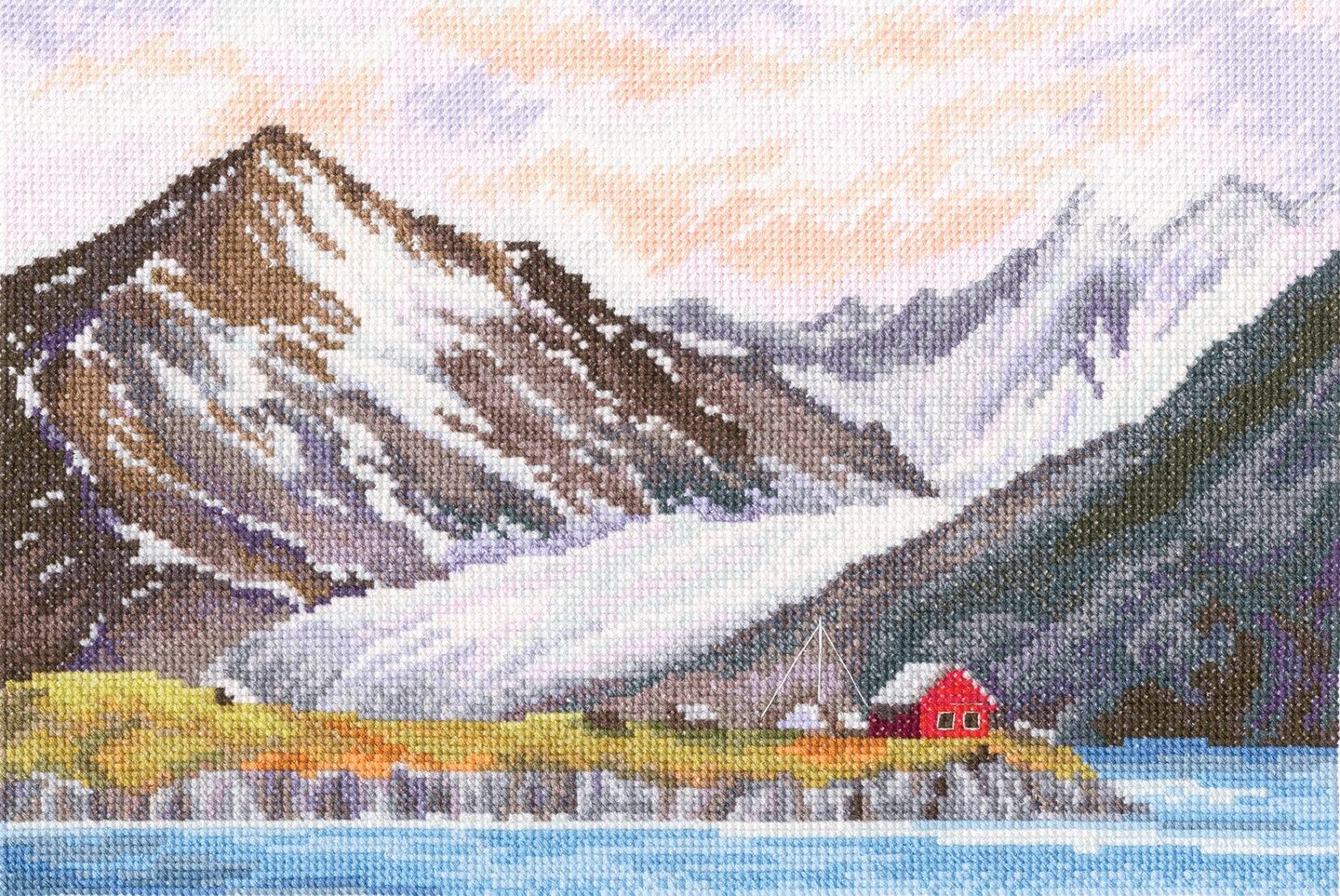 Wonderful North. Svalbard M938 Counted Cross Stitch Kit