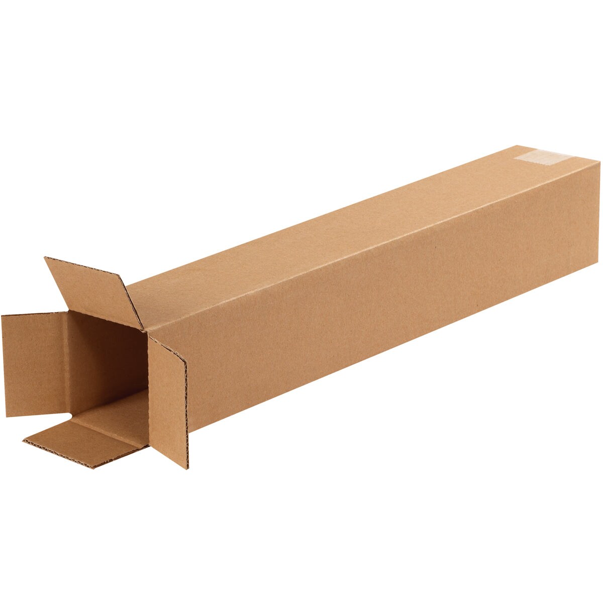 MyBoxSupply 4 x 4 x 24&#x22; Tall Corrugated Boxes, 25 Per Bundle