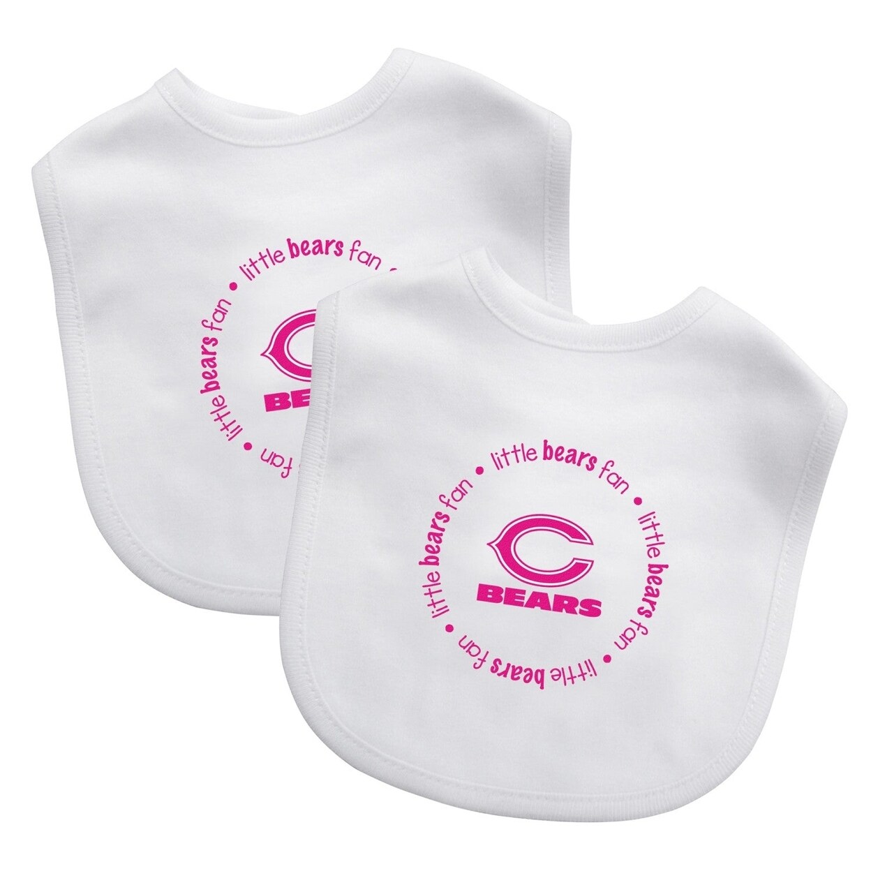 MasterPieces Chicago Bears - Baby Bibs 2-Pack - Pink Set | Michaels