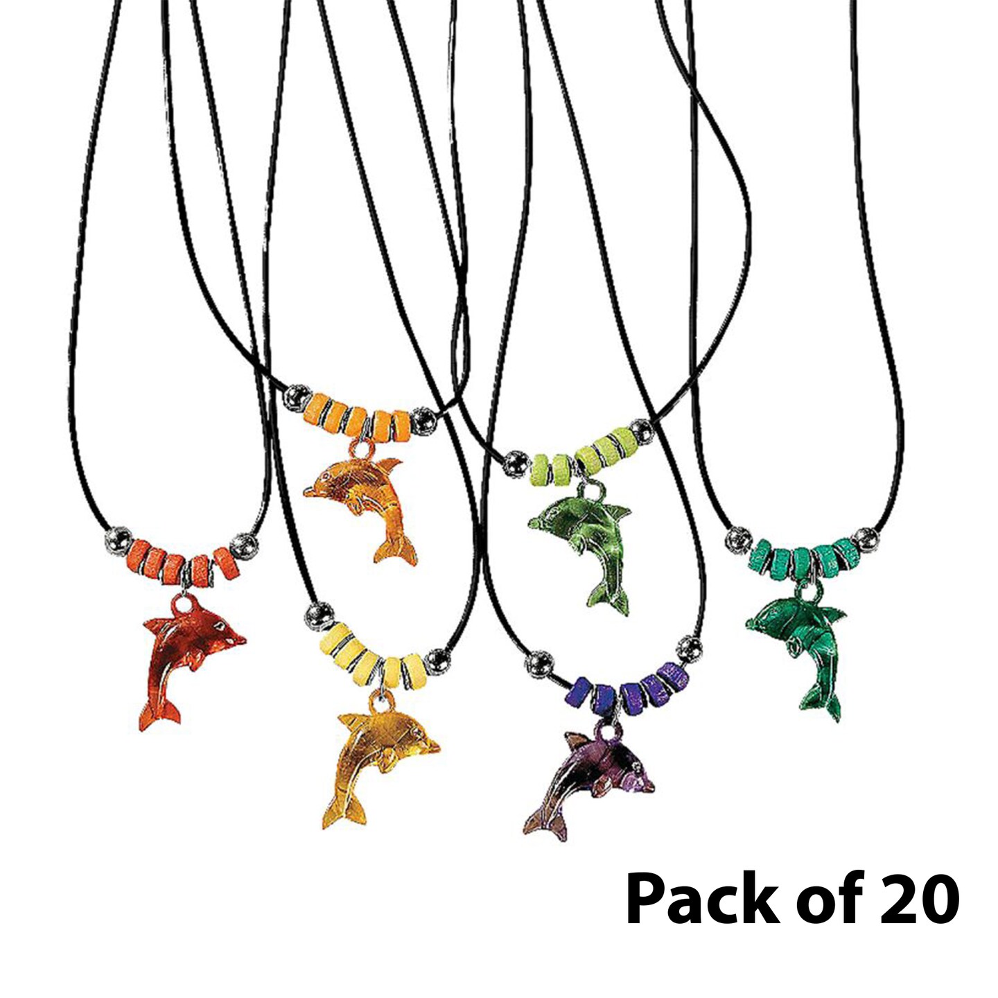 Acrylic Dolphin Necklaces | Vacation Bible School & Novelty Jewelry | Raheev®