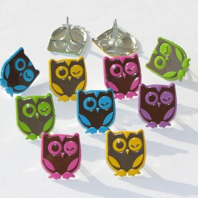 Eyelet Outlet Winking Owl Brads
