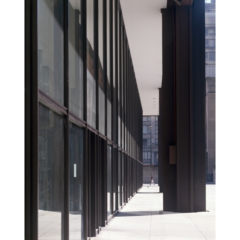 Posterazzi Building in a city  Richard J. Daley Center  Daley Plaza  Chicago  Cook County  Illinois  USA Poster Print (12 x 36)