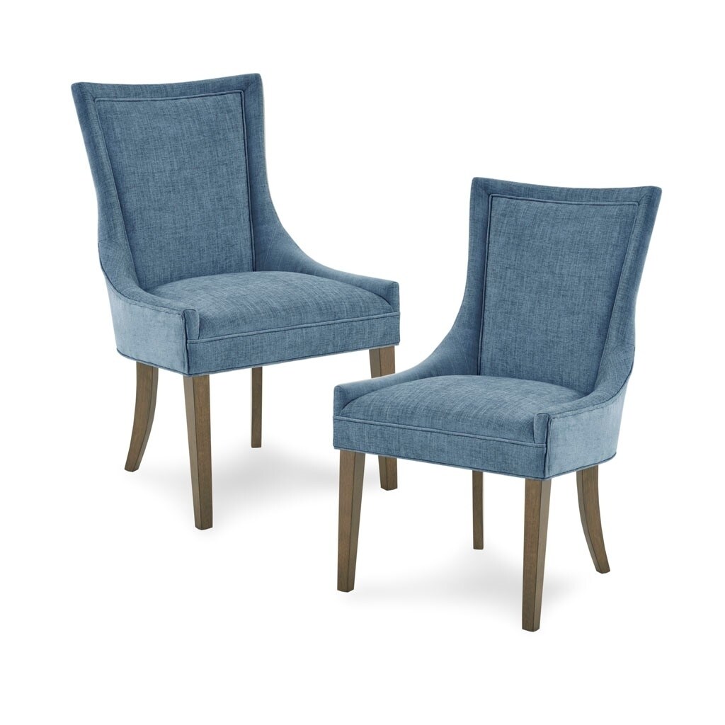 Gracie Mills   Julienne Set of 2 Solid Wood High-Backed Dining Chairs - GRACE-9231