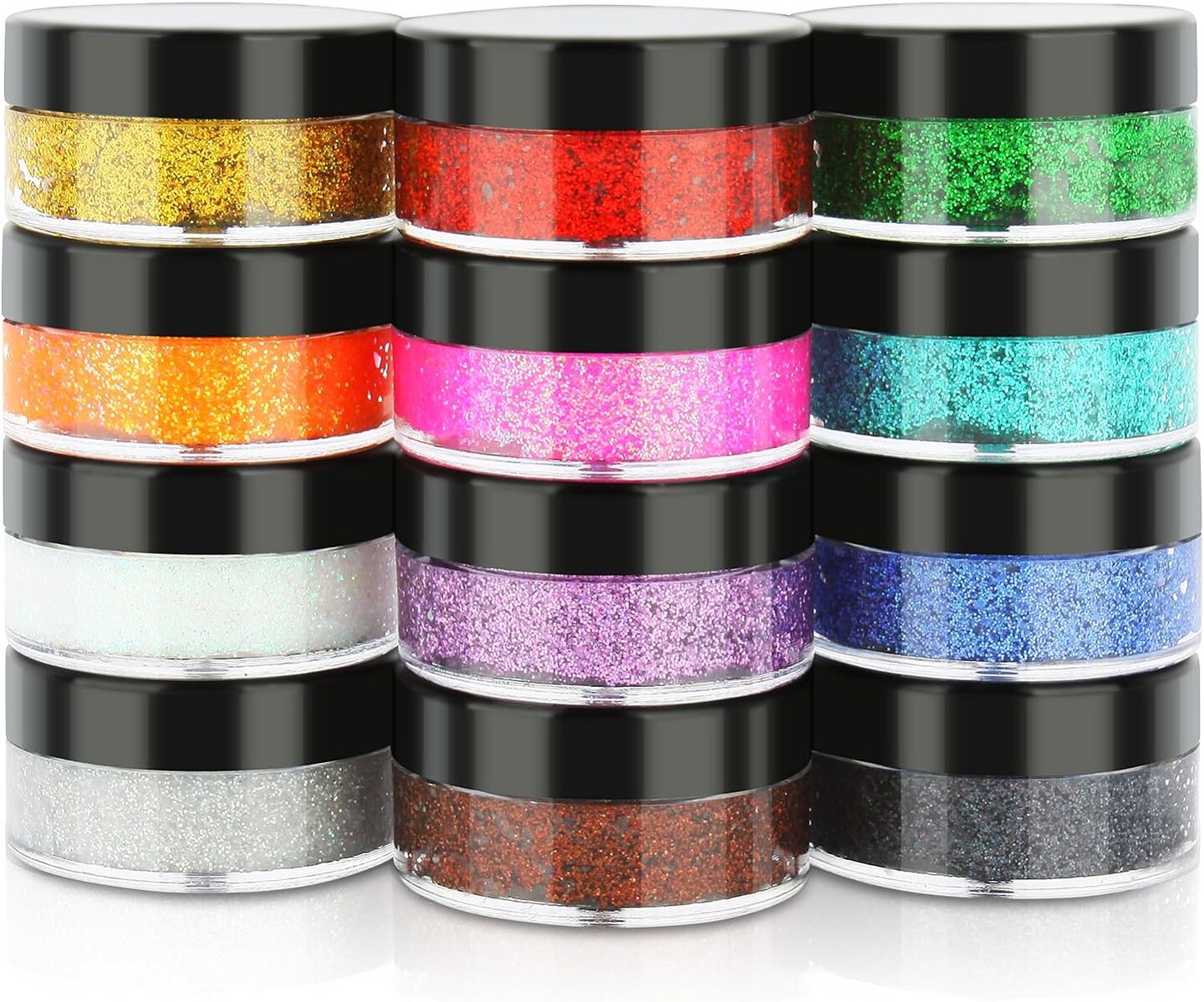 Sparkly Body Glitter Gel with 12 Colors