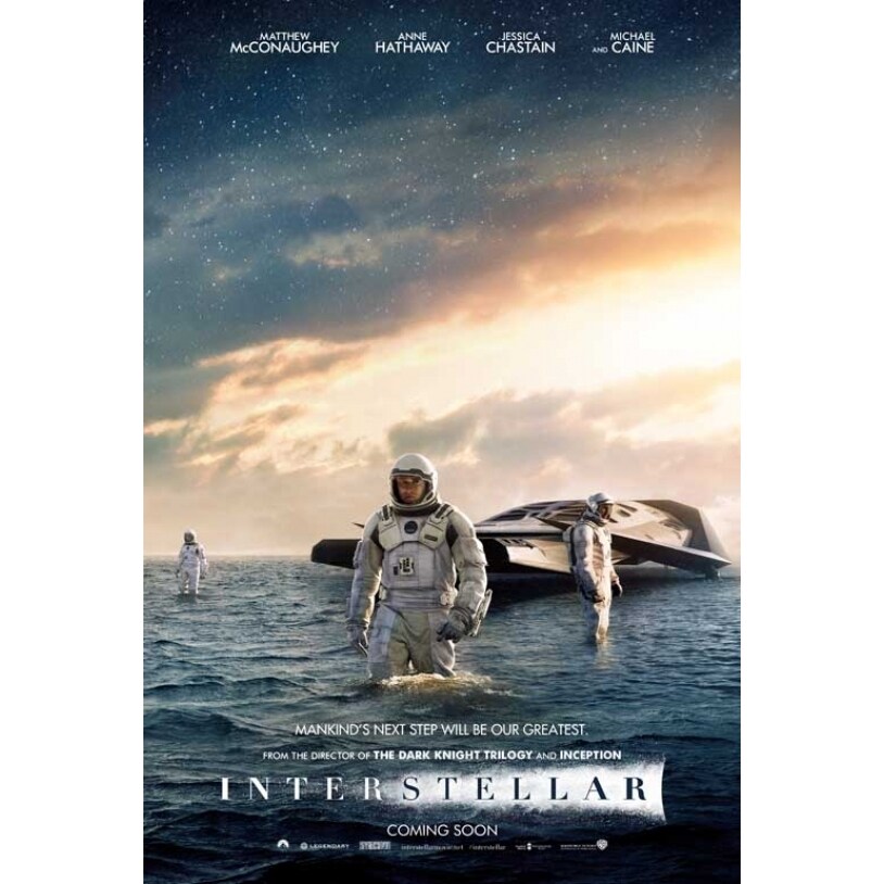 Pop Culture Graphics Interstellar Movie Poster Print (27 x 40) - Item  MOVGB04245