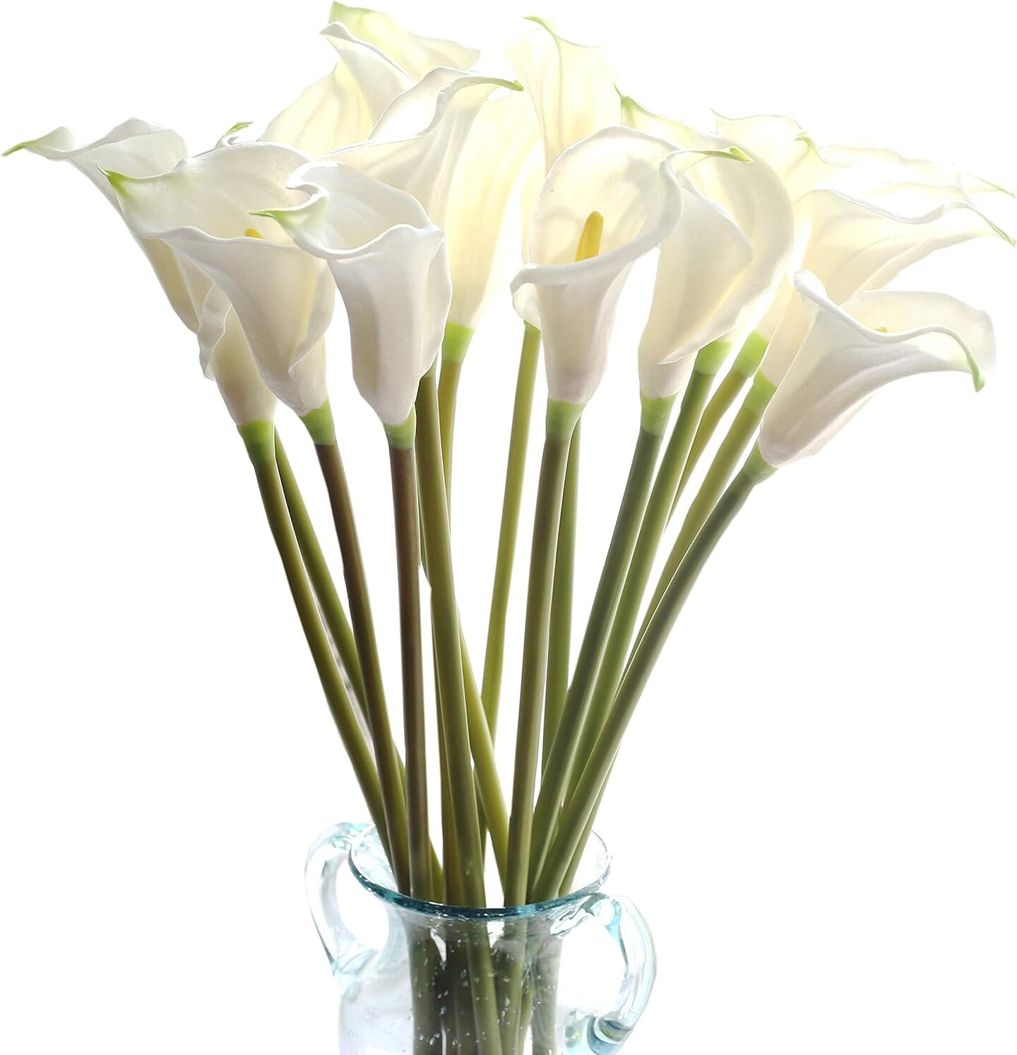 10pcs Realistic Calla Lily Bouquet - Ideal for Weddings & Home Decor