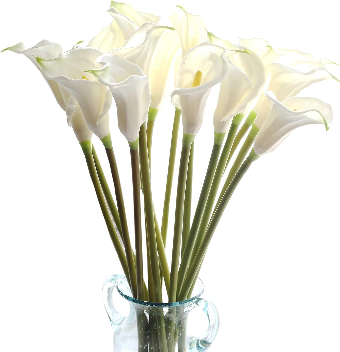 10pcs Realistic Calla Lily Bouquet - Ideal for Weddings &#x26; Home Decor