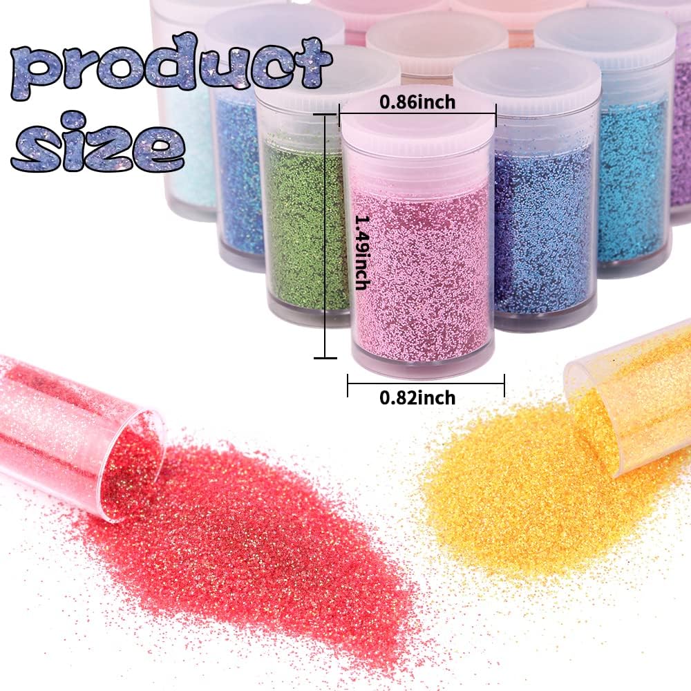 Holographic Glitter Powder for Tumblers