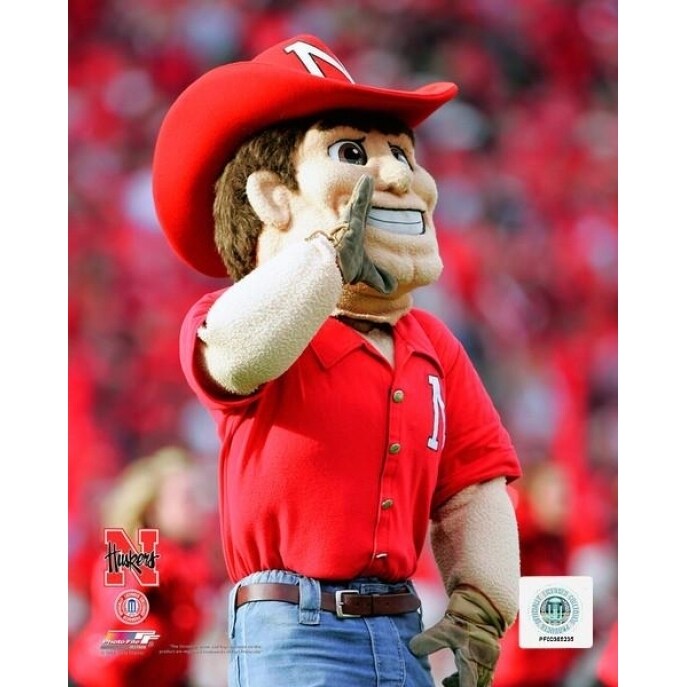 Photofile University of Nebraska - Herbie Husker Cornhuskers Mascot 2006 Photo Print