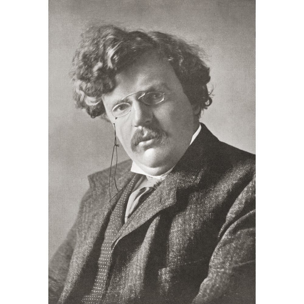 Posterazzi Gilbert Keith Chesterton  1874 ? Poster Print