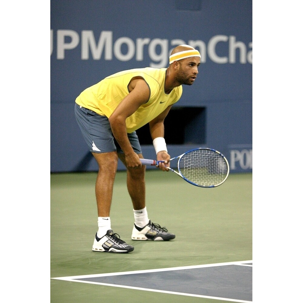 Posterazzi James Blake Inside For U.S. Open Tennis Tournament  Arthur Ashe Stadium  Flushing  Ny  September 01  2005. Photo By Rob