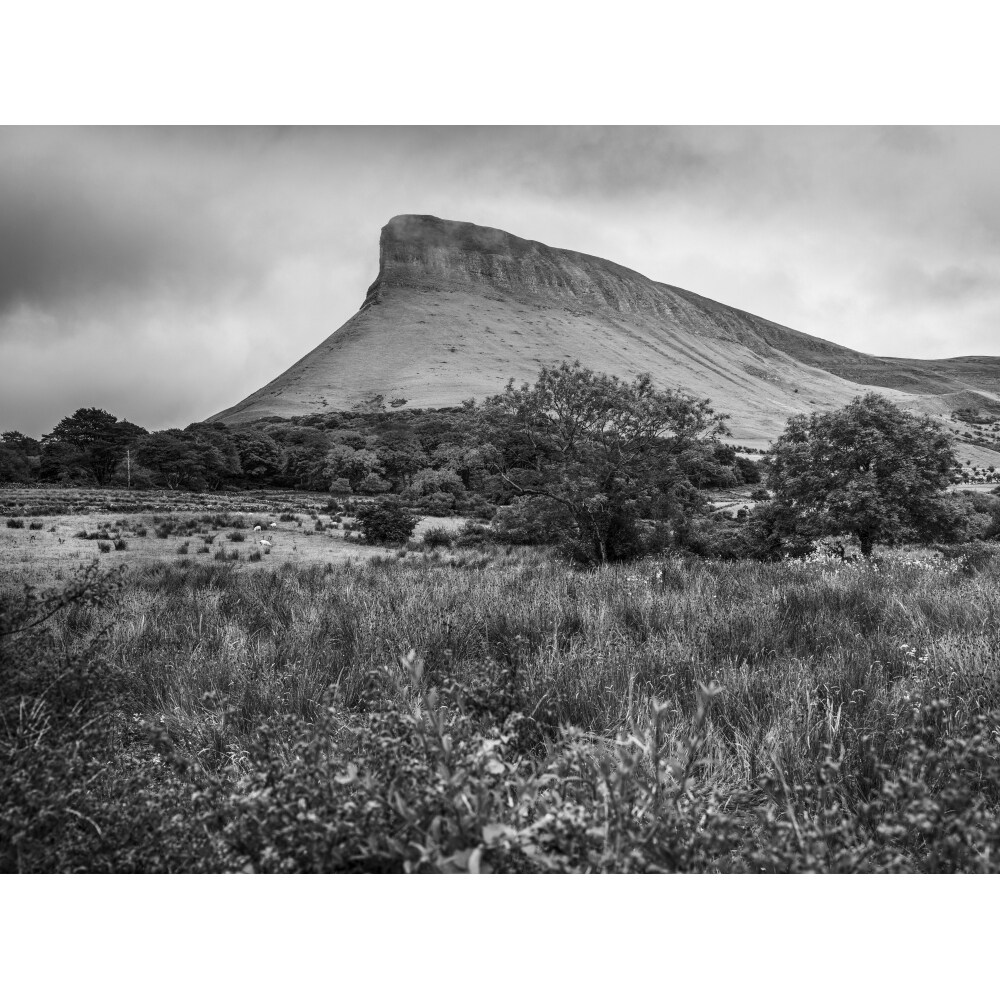 Posterazzi Benbulben Mountain  a large rock formation; Grange  County Sligo  Ireland by Keith Levit / Design Pics