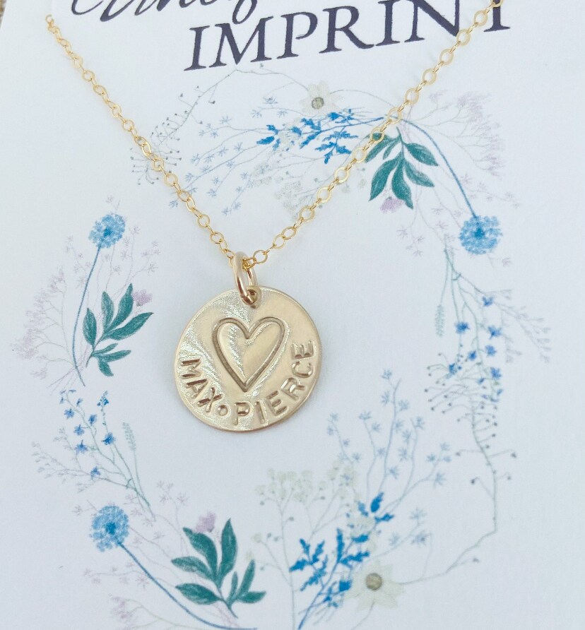 Gold Mom Necklace, Family Necklace, 14K Gold Filled Jewelry