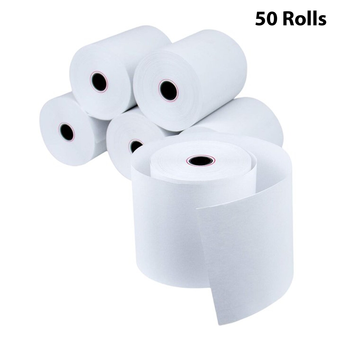 Thermal Paper Cash Register POS Receipt Paper Rolls 2 1/4" x 50'
