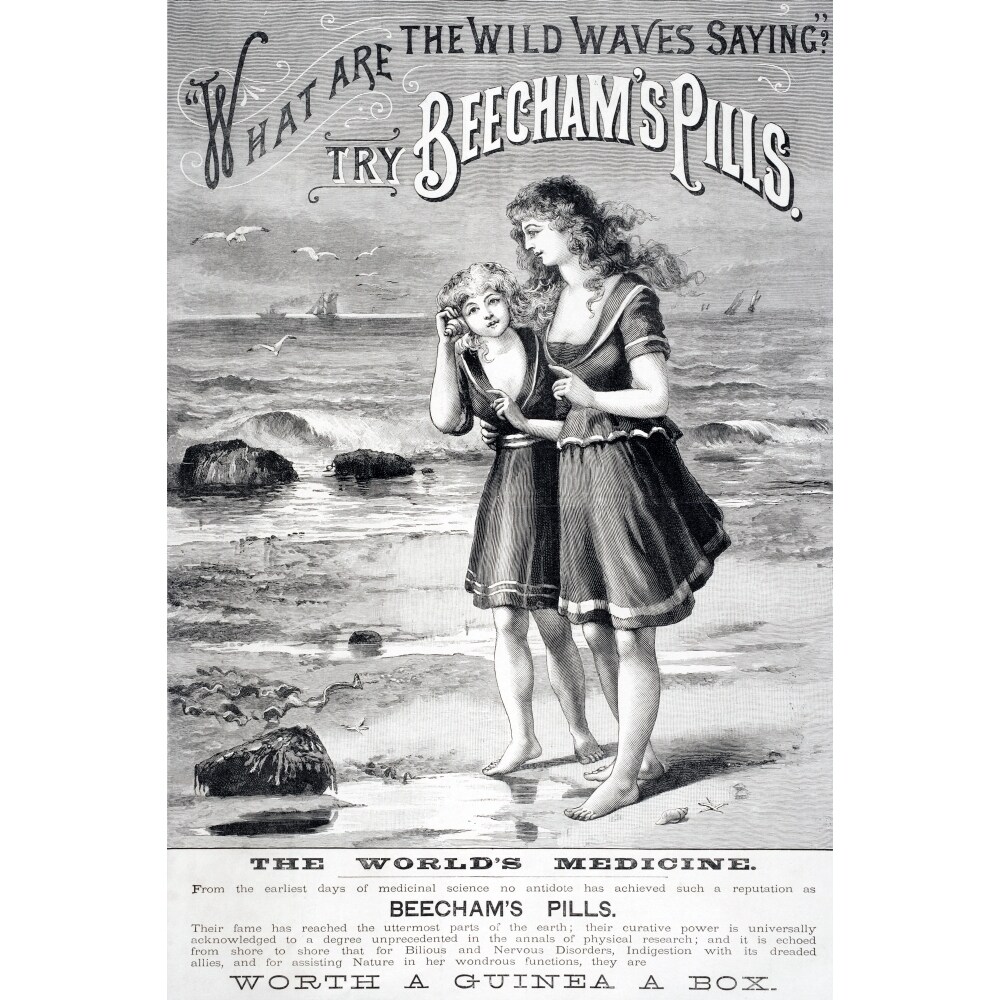 Posterazzi Advertisement For Beechams Pills From Illustrated London News July 1887 Poster Print