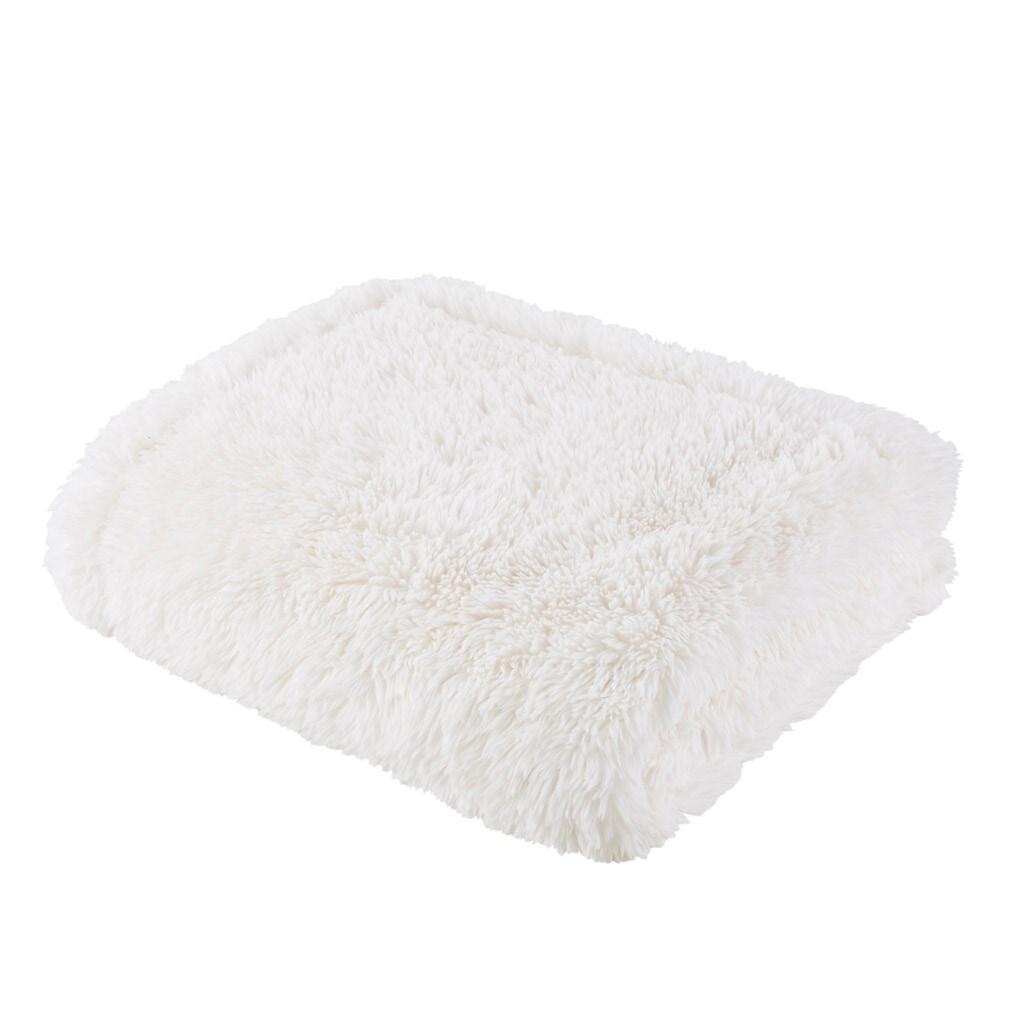 Gracie Mills   Stephens Solid Plush Faux faux Throw Blanket - GRACE-15452
