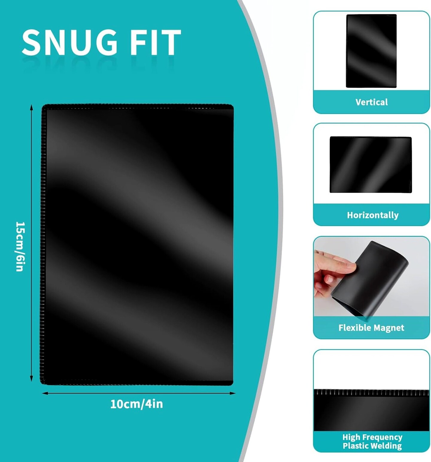 Magnetic Flexible Refrigerator/Locker 4 x 6 Picture Frame
