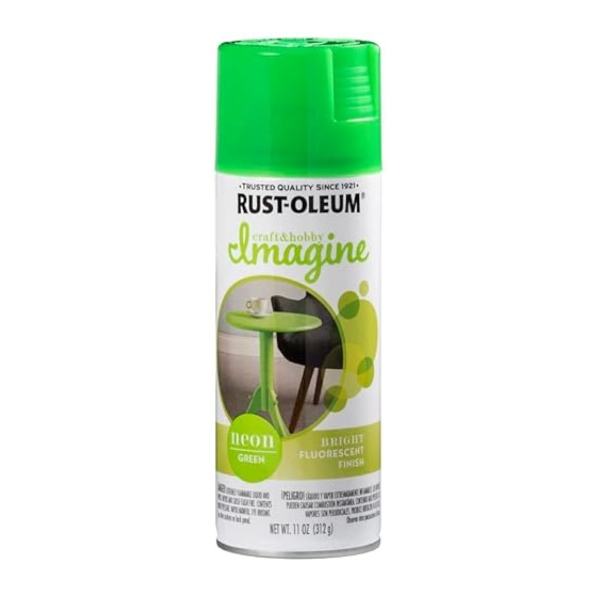 RustOleum Craft & Hobby Neon Spray Paint Green Michaels