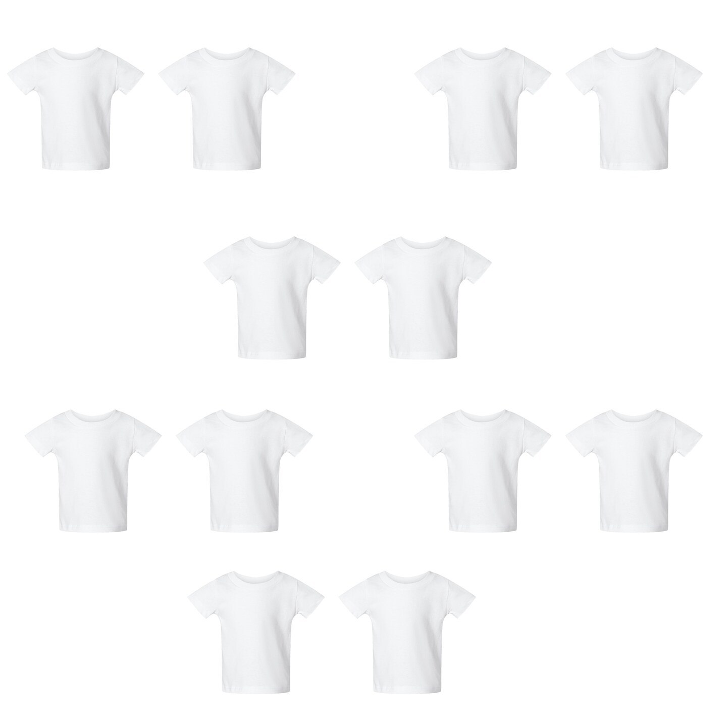 Rabbit Skins® Toddler Fine Jersey Crew Neck Short Sleeve Tee - 3321