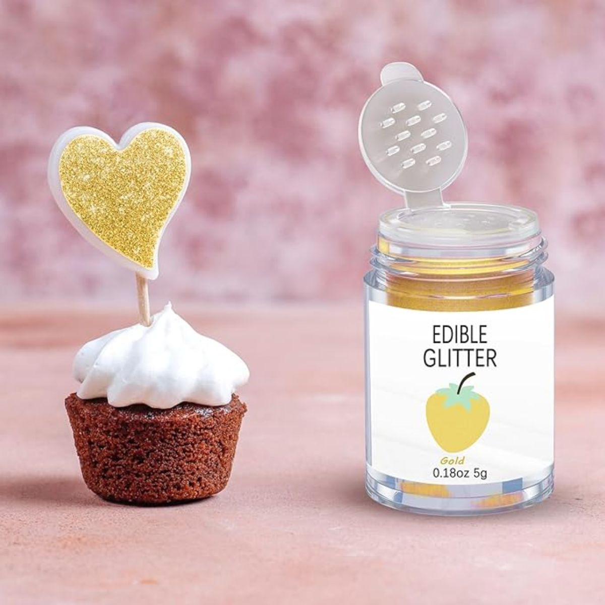 5 grams Edible Glitter Powder for Cakes &#x26; Drinks