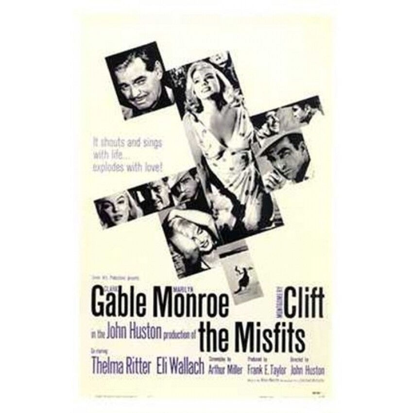 Pop Culture Graphics The Misfits Movie Poster (11 x 17) - Item  MOV168885