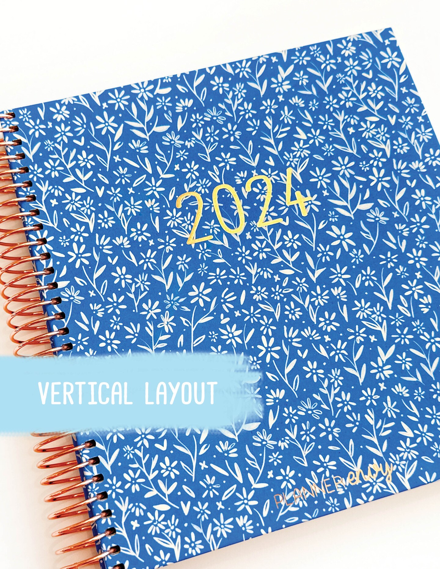 2024 Planner - Vertical Layout - "Amalfi Floral" (#006) | Michaels