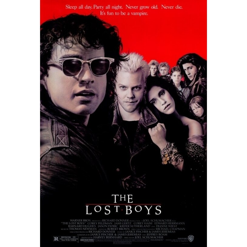 Pop Culture Graphics The Lost Boys Movie Poster Print (27 x 40) - Item  MOVIF8264