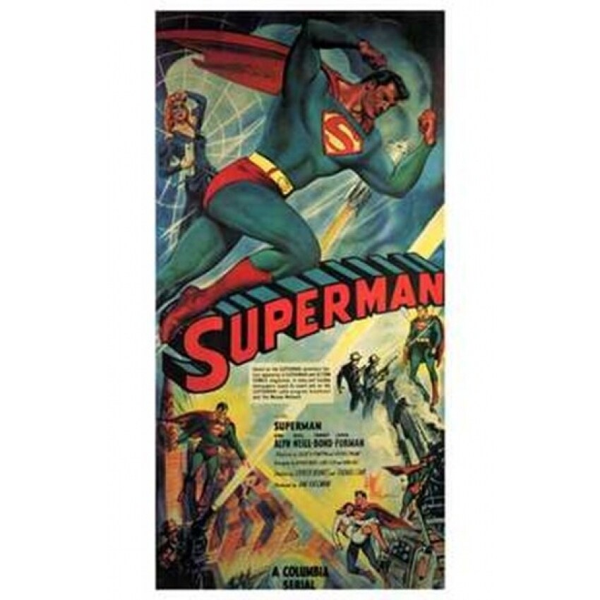 Pop Culture Graphics Superman Movie Poster (11 x 17) - Item  MOV202799