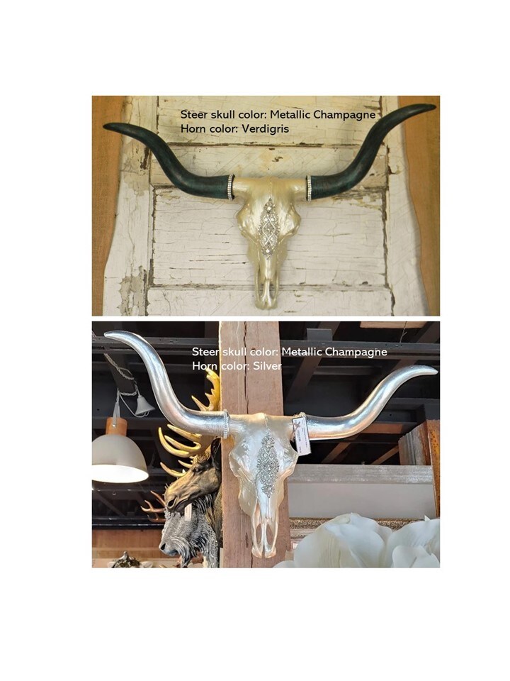 Faux Taxidermy hotsell Carved Texas Longhorn Skull Wall Mount - Wall Decor - DTL7474