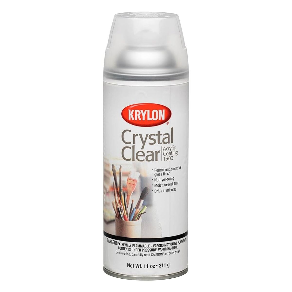 11 oz Acrylic Spray Paint Crystal Clear