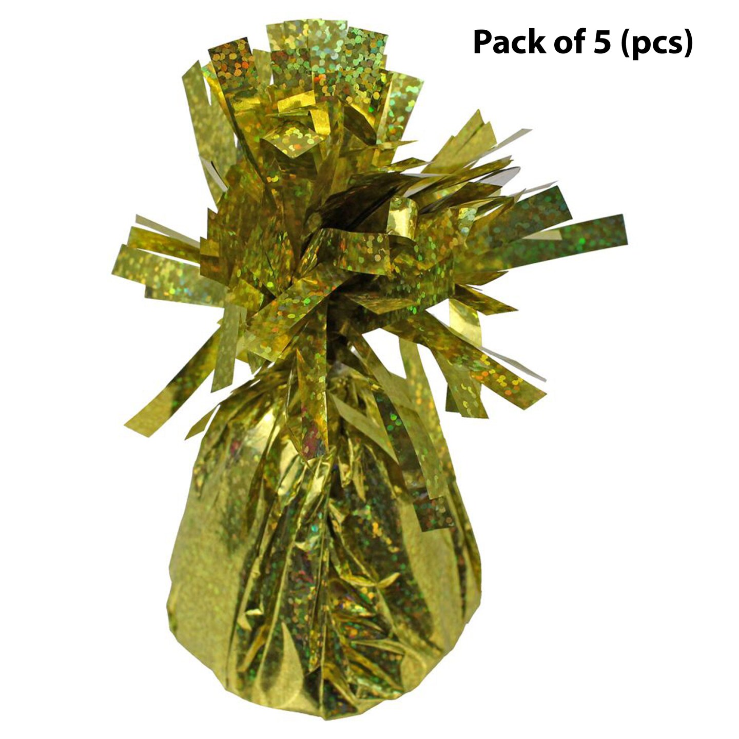 Balloon Weight 5 Inches Tall by 2 1/4 Inches Wide, Multiple Pack and Color | Raheev®