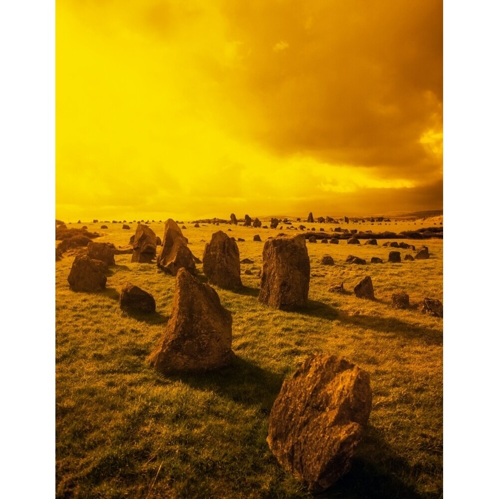 Posterazzi Beaghmore Stone Circles  County Tyrone  Ireland by The Irish Image Collection / Design Pics