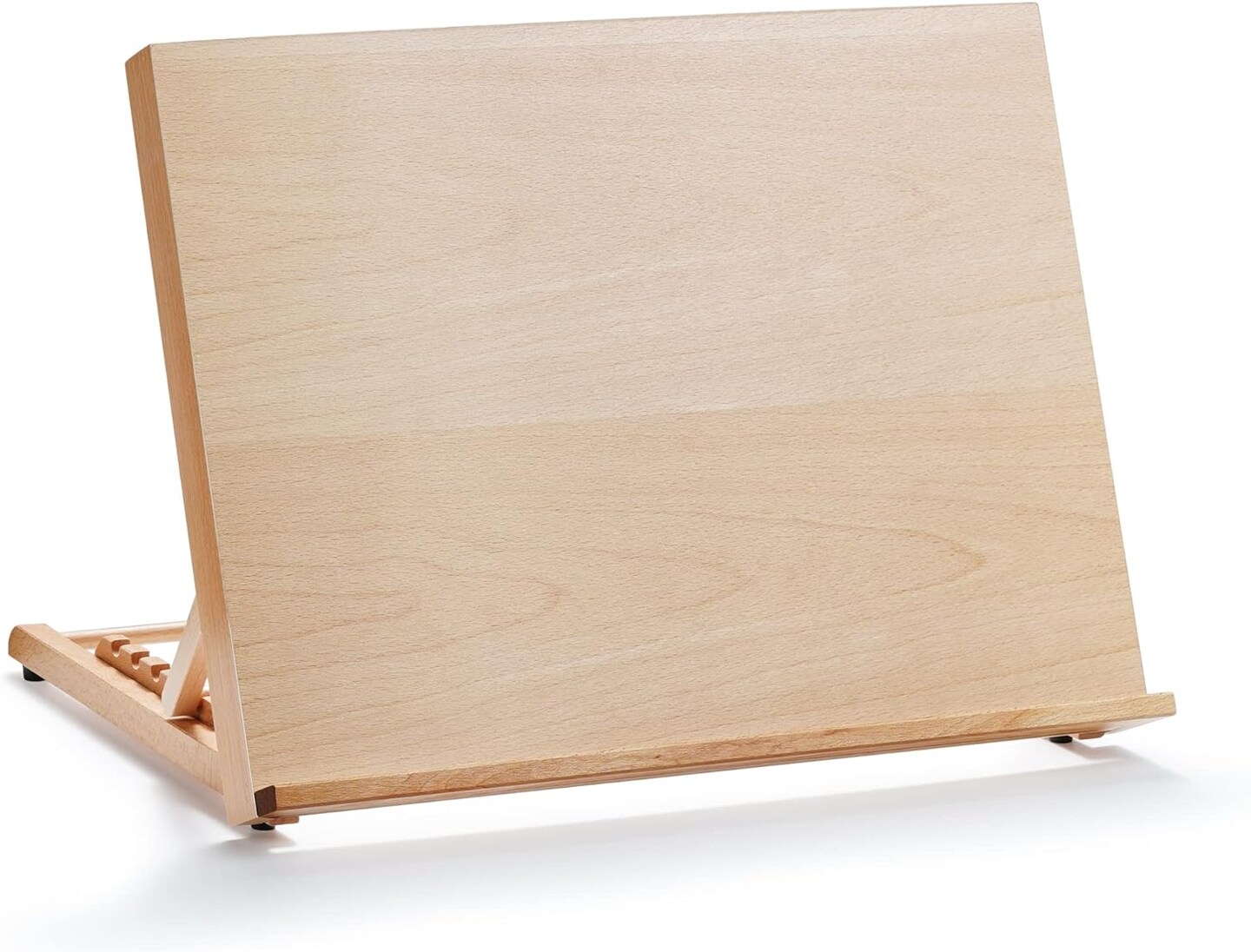 ARTIFY Adjustable Wood Tabletop Painting Easel with Smooth Surface, Adjustable Angle Wood Drafting Table Easel Drawing and Sketching Board, for Artists, Children, Beginners & Student, A2