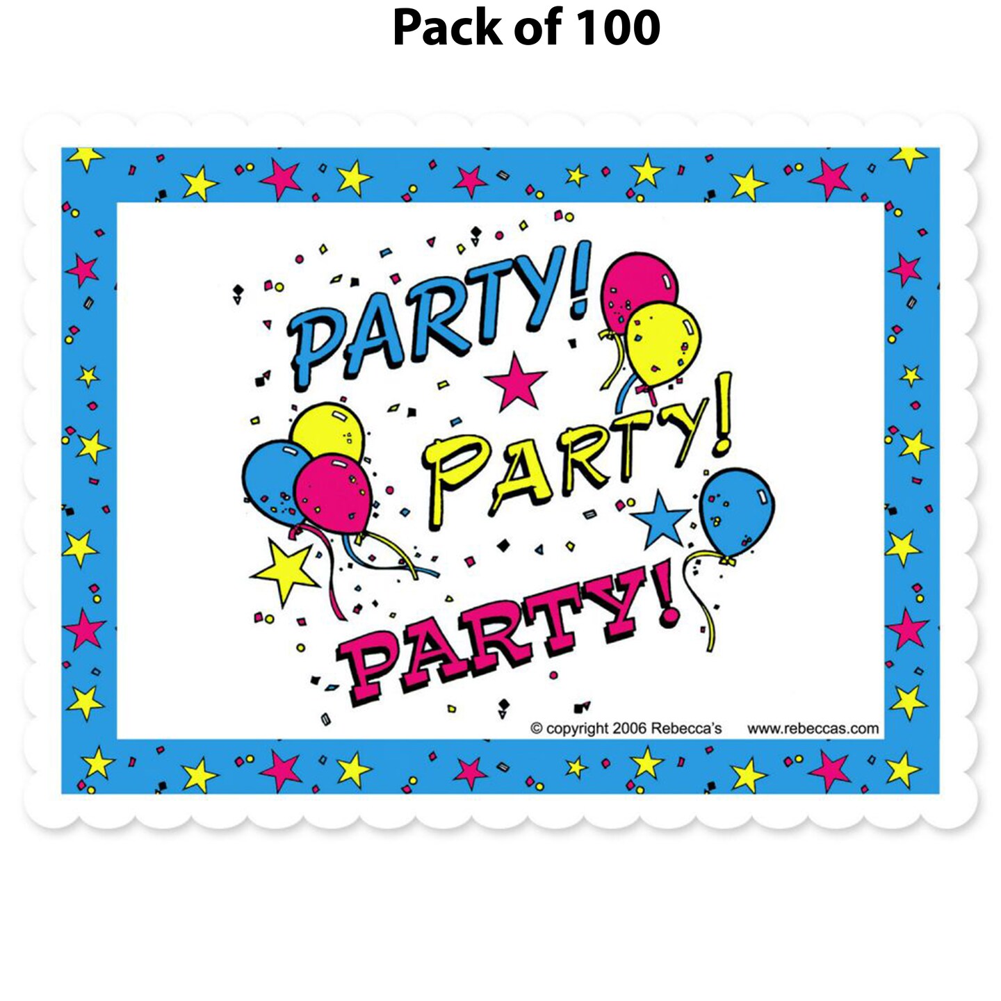 Star Party Paper Placemats | Party Paper Essentials for Every Celebration | Raheev®