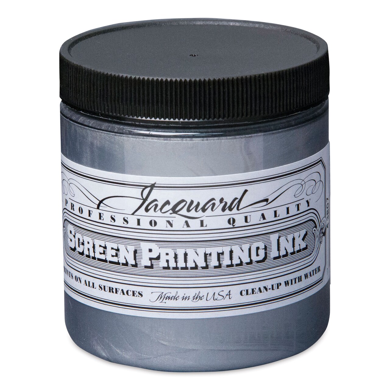 Jacquard Screen Printing Ink - Silver (Metallic), 8 oz | Michaels