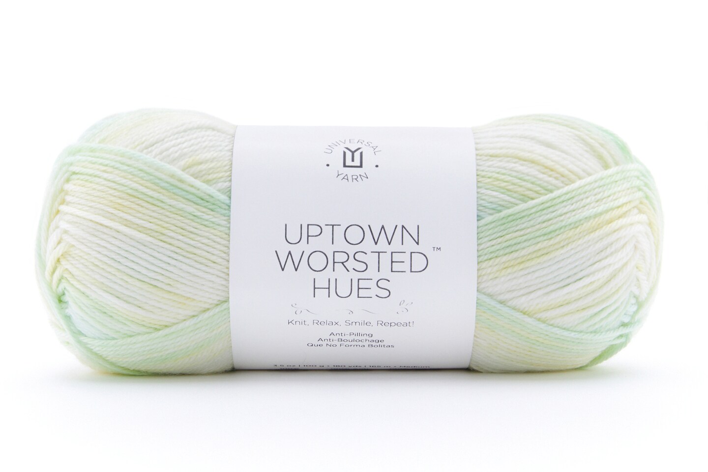 Uptown Worsted Hues by Universal Yarn - 100% Acrylic Yarn - #3308 Key Lime Pie